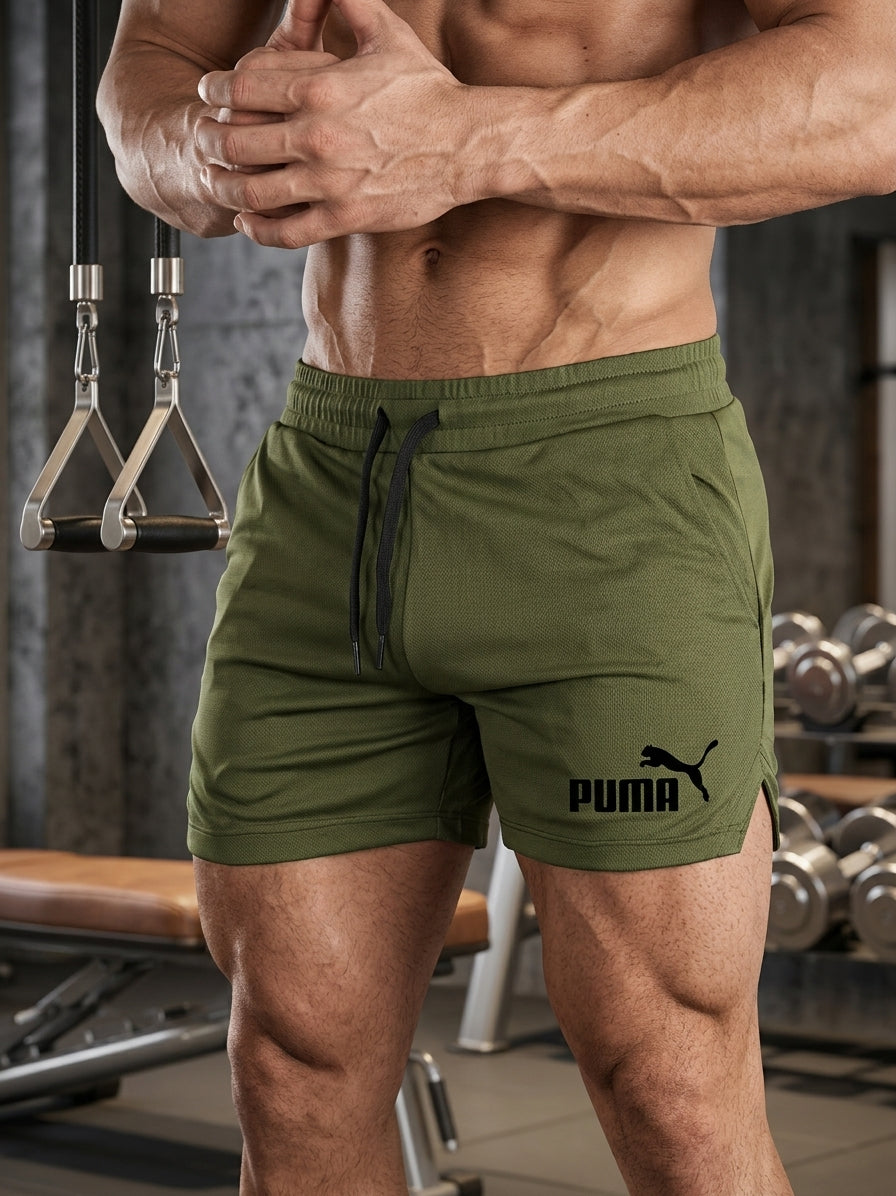 Men's Mesh Quick-Dry Athletic Shorts