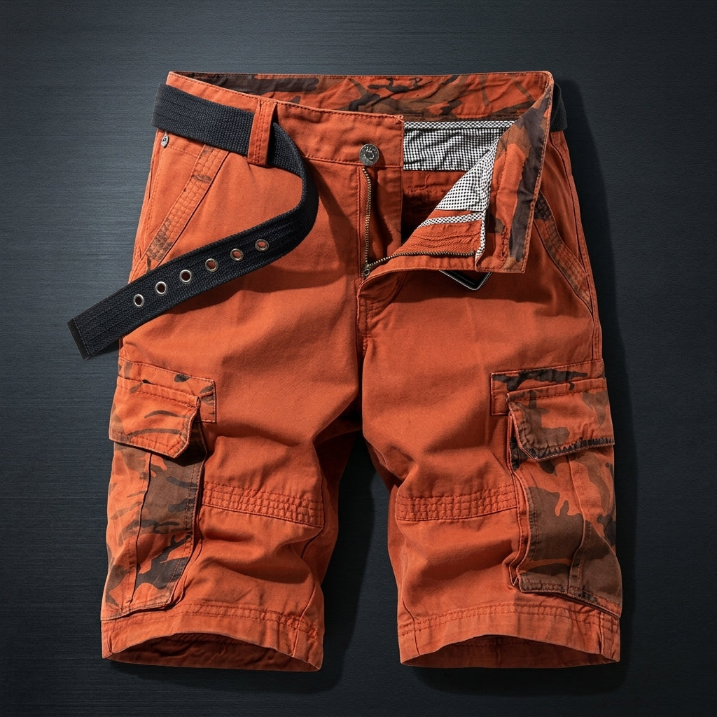Men's Multi-Pocket Cargo Shorts