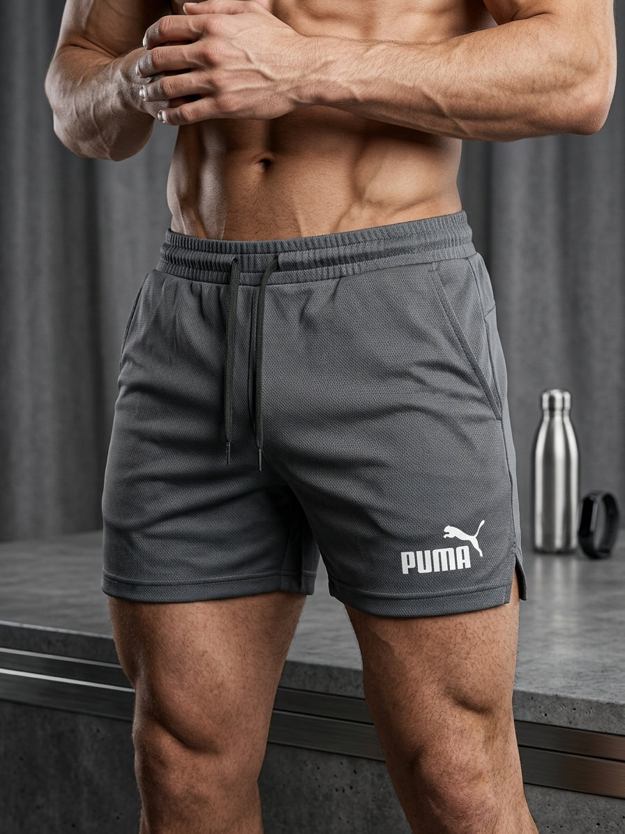 Men's Mesh Quick-Dry Athletic Shorts