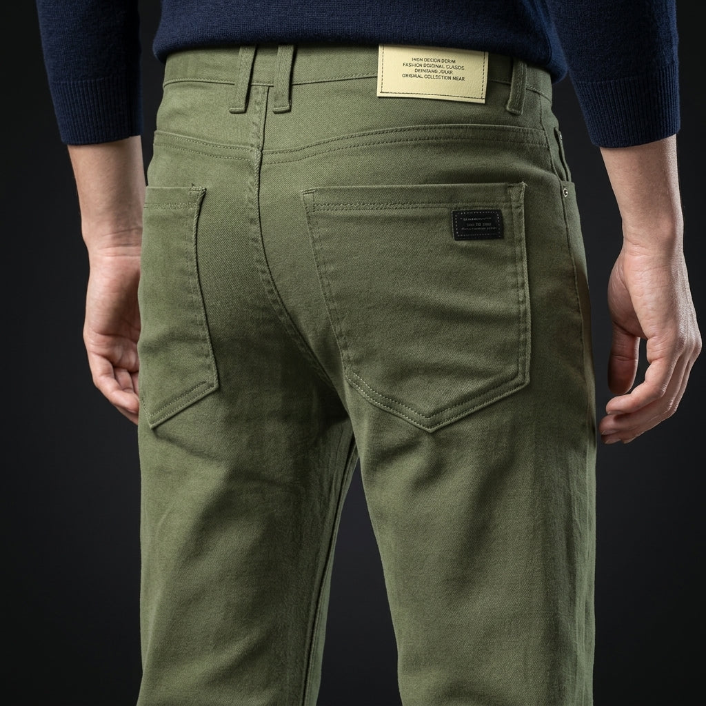 Men's Slim Straight Stretch Jeans