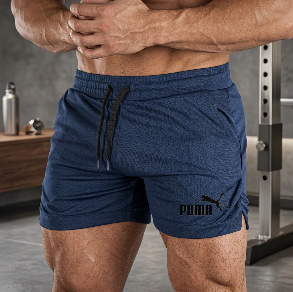 Men's Mesh Quick-Dry Athletic Shorts