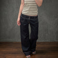 Jeans a gamba dritta in denim vintage tint