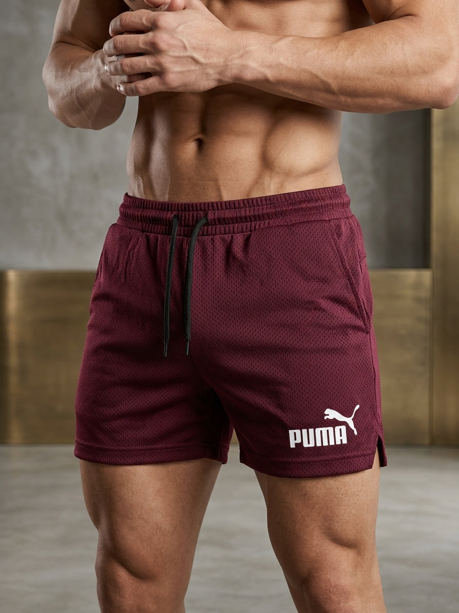 Men's Mesh Quick-Dry Athletic Shorts