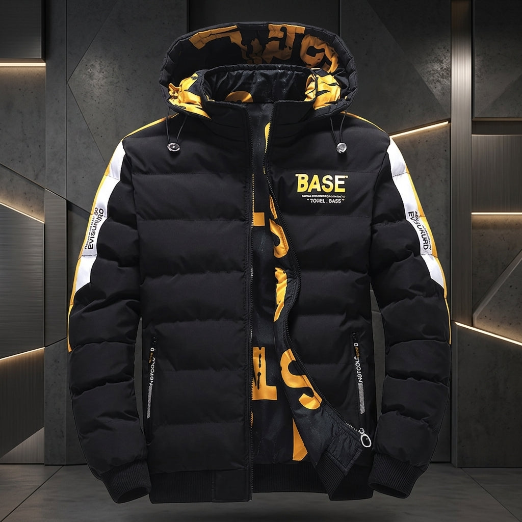 Unisex Hooded Padded Puffer Parka