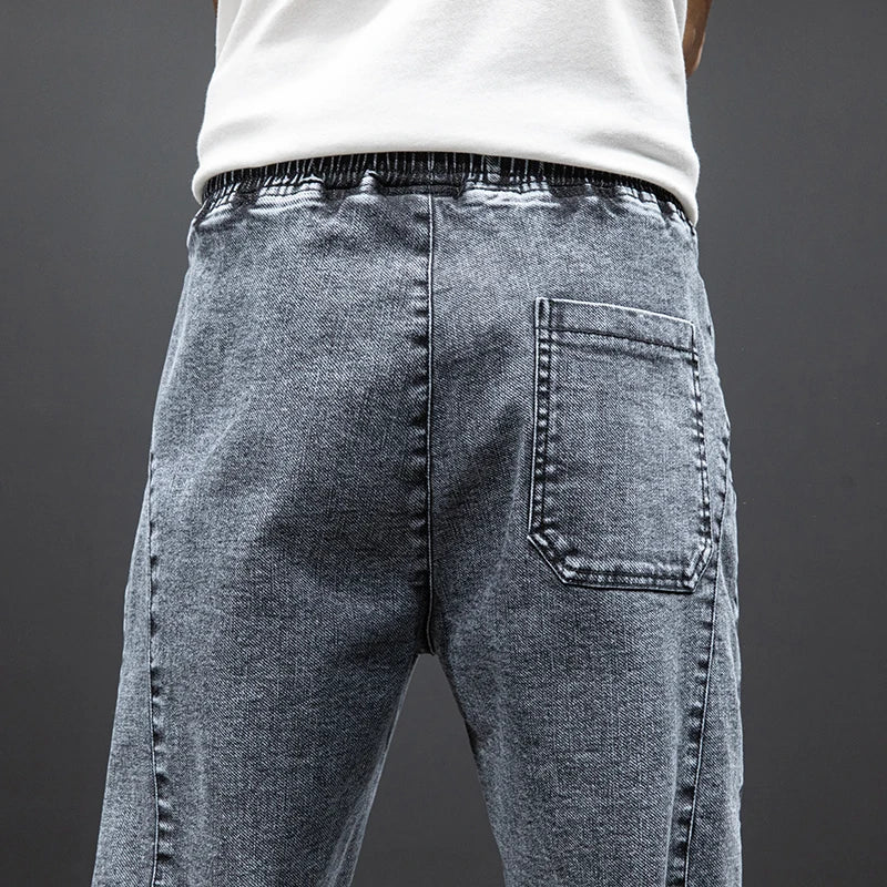 Men's Harem Jogger Cargo Jeans