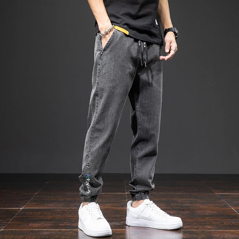 Men's Harem Jogger Cargo Jeans