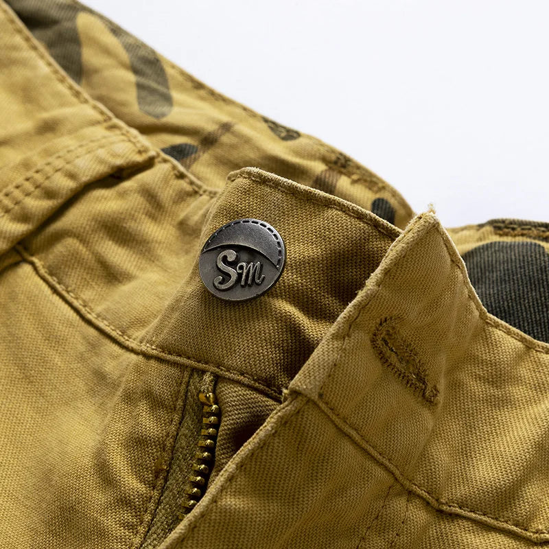Men's Multi-Pocket Cargo Shorts