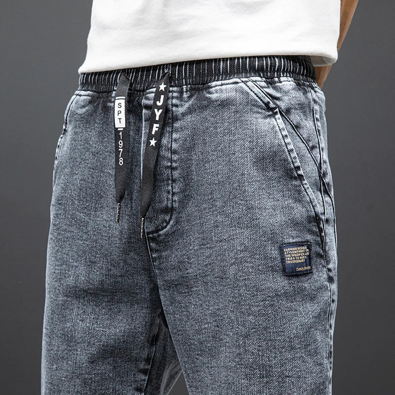 Men's Harem Jogger Cargo Jeans