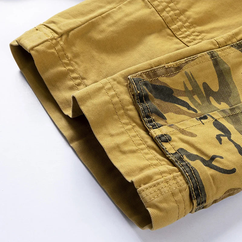 Men's Multi-Pocket Cargo Shorts