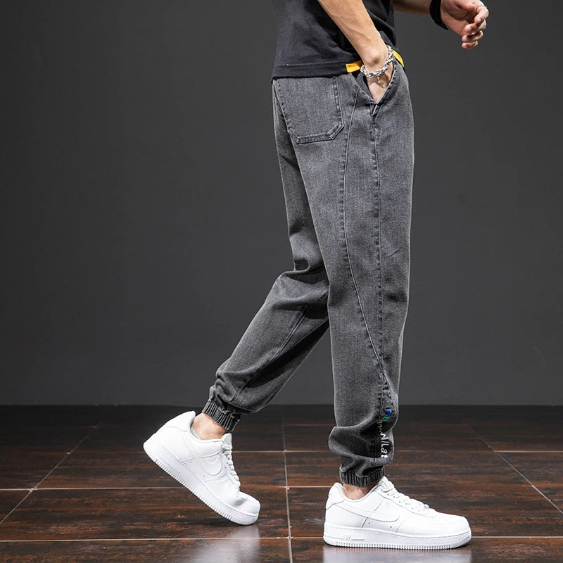 Men's Harem Jogger Cargo Jeans