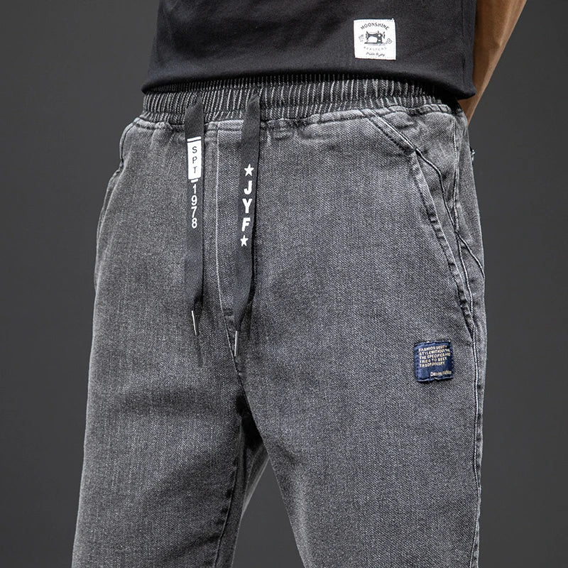 Men's Harem Jogger Cargo Jeans
