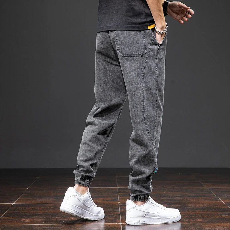 Men's Harem Jogger Cargo Jeans