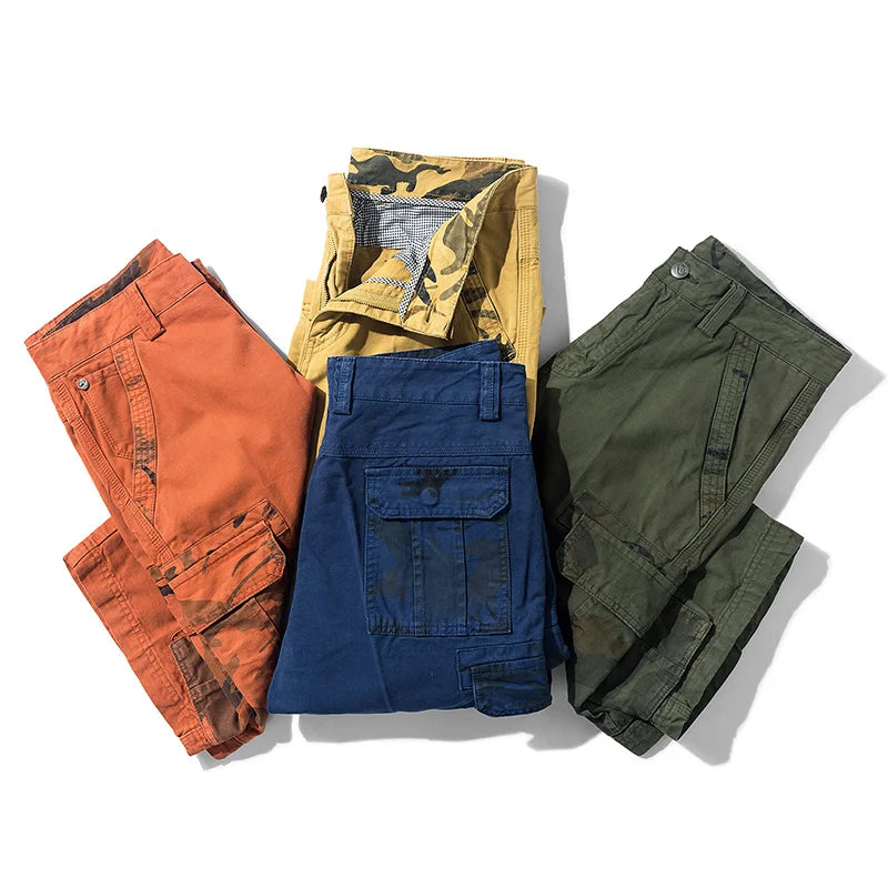 Men's Multi-Pocket Cargo Shorts