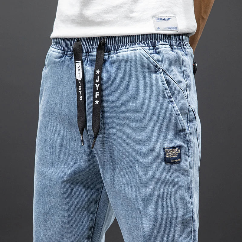 Men's Harem Jogger Cargo Jeans