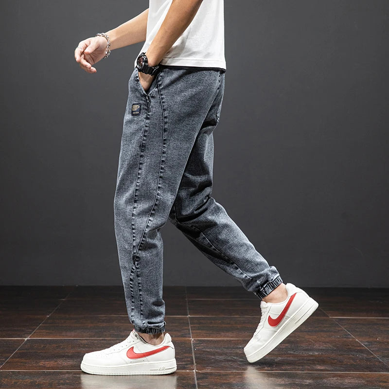 Men's Harem Jogger Cargo Jeans