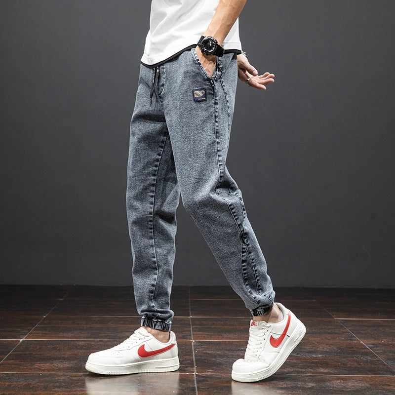 Men's Harem Jogger Cargo Jeans