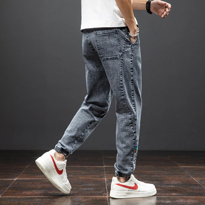 Men's Harem Jogger Cargo Jeans