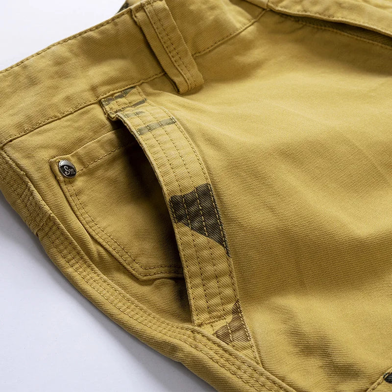 Men's Multi-Pocket Cargo Shorts
