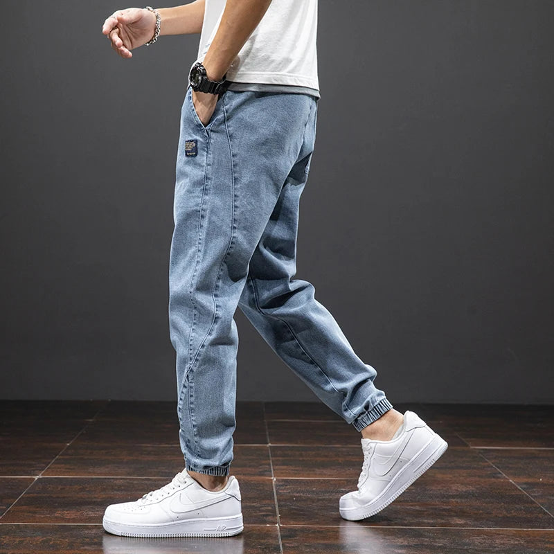 Men's Harem Jogger Cargo Jeans