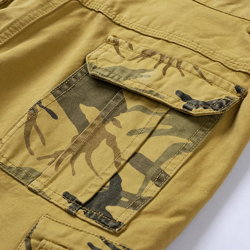 Men's Multi-Pocket Cargo Shorts
