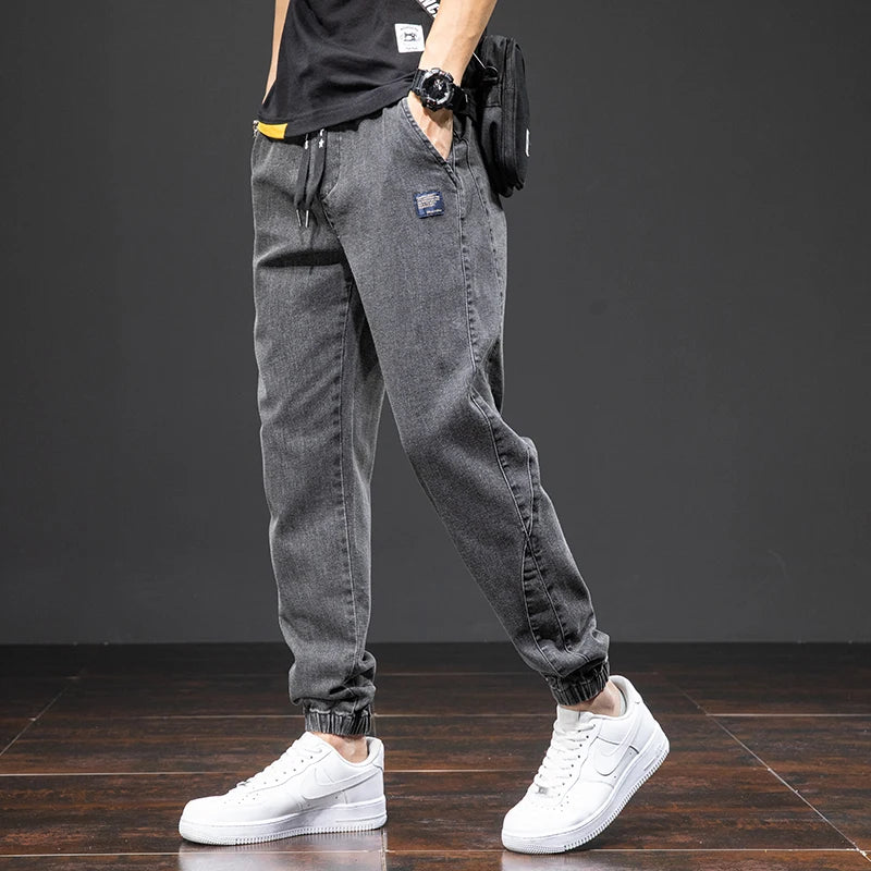 Men's Harem Jogger Cargo Jeans