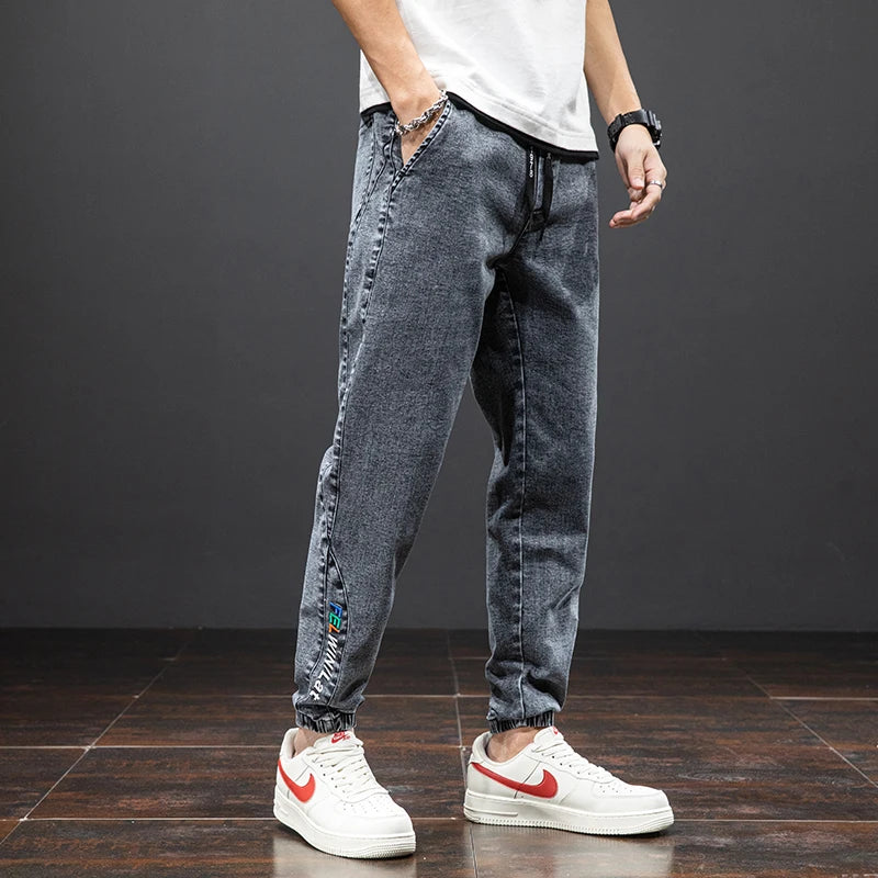 Men's Harem Jogger Cargo Jeans
