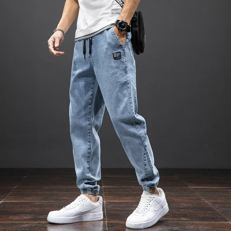 Men's Harem Jogger Cargo Jeans