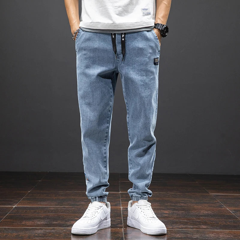 Men's Harem Jogger Cargo Jeans