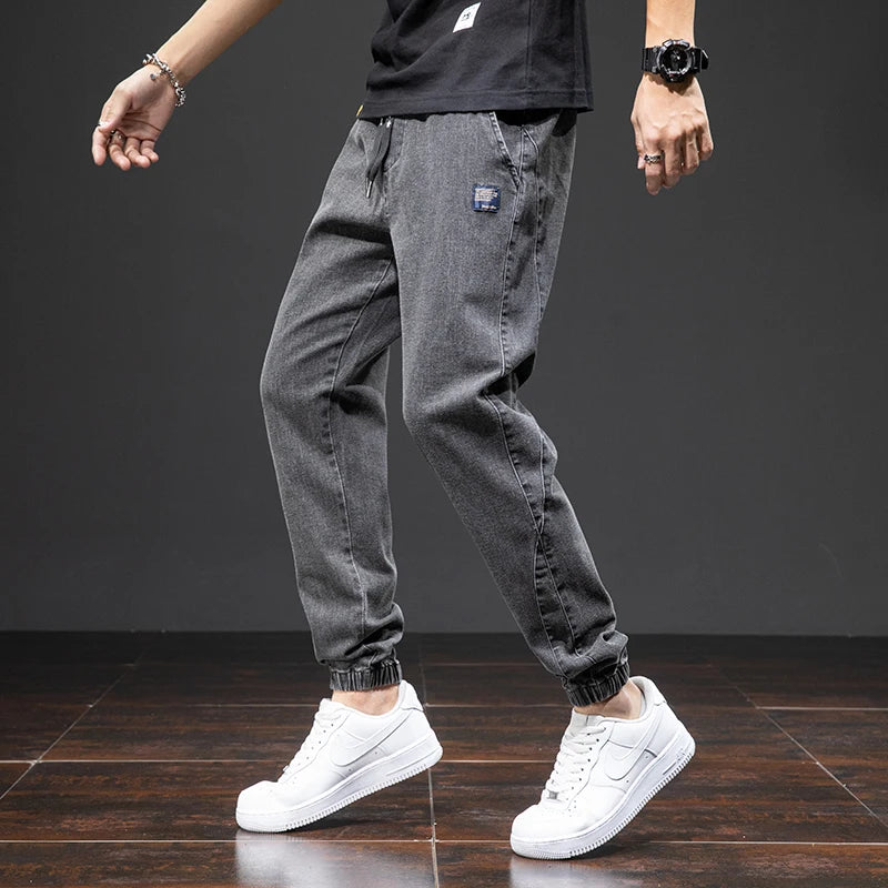 Men's Harem Jogger Cargo Jeans