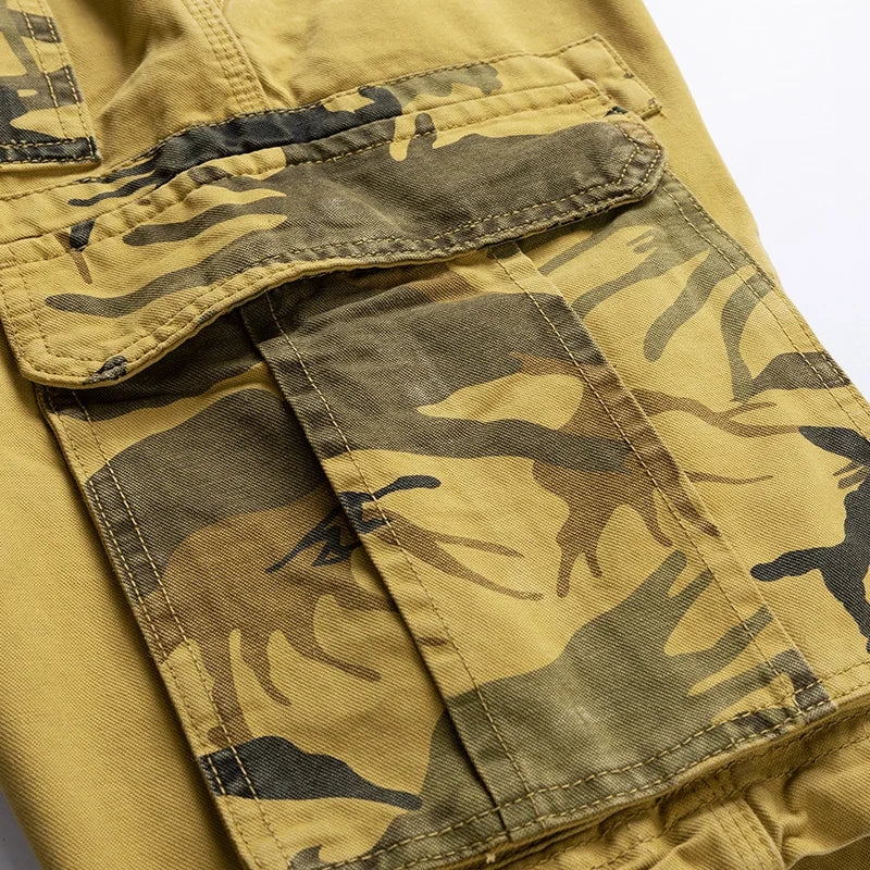 Men's Multi-Pocket Cargo Shorts