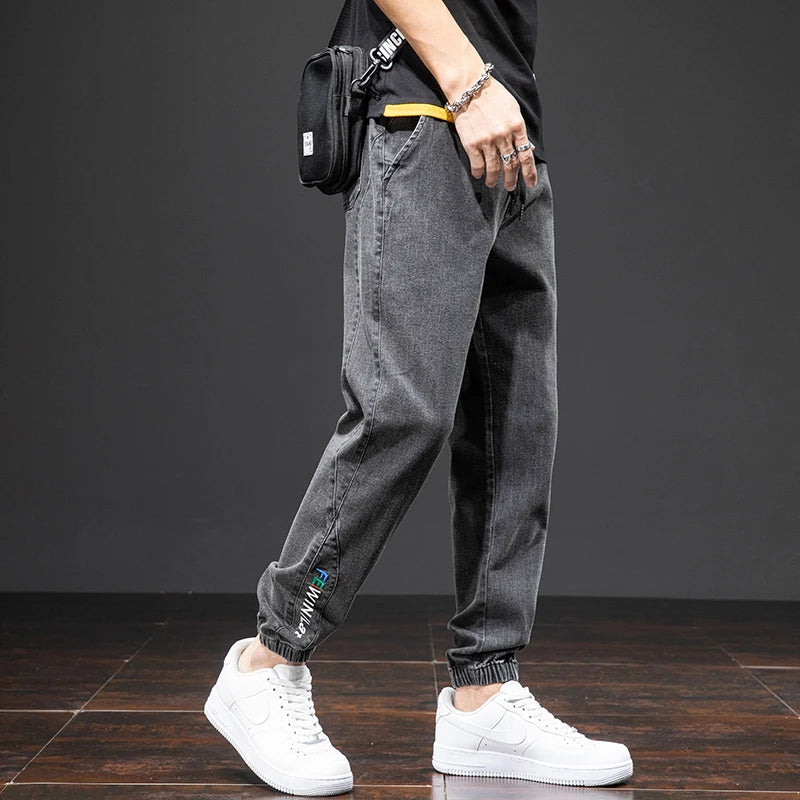 Men's Harem Jogger Cargo Jeans