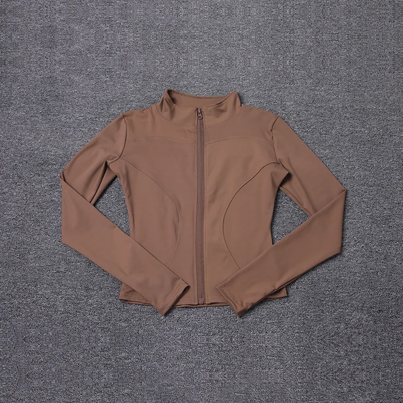 Giacca sportiva donna full-zip stile Y2K