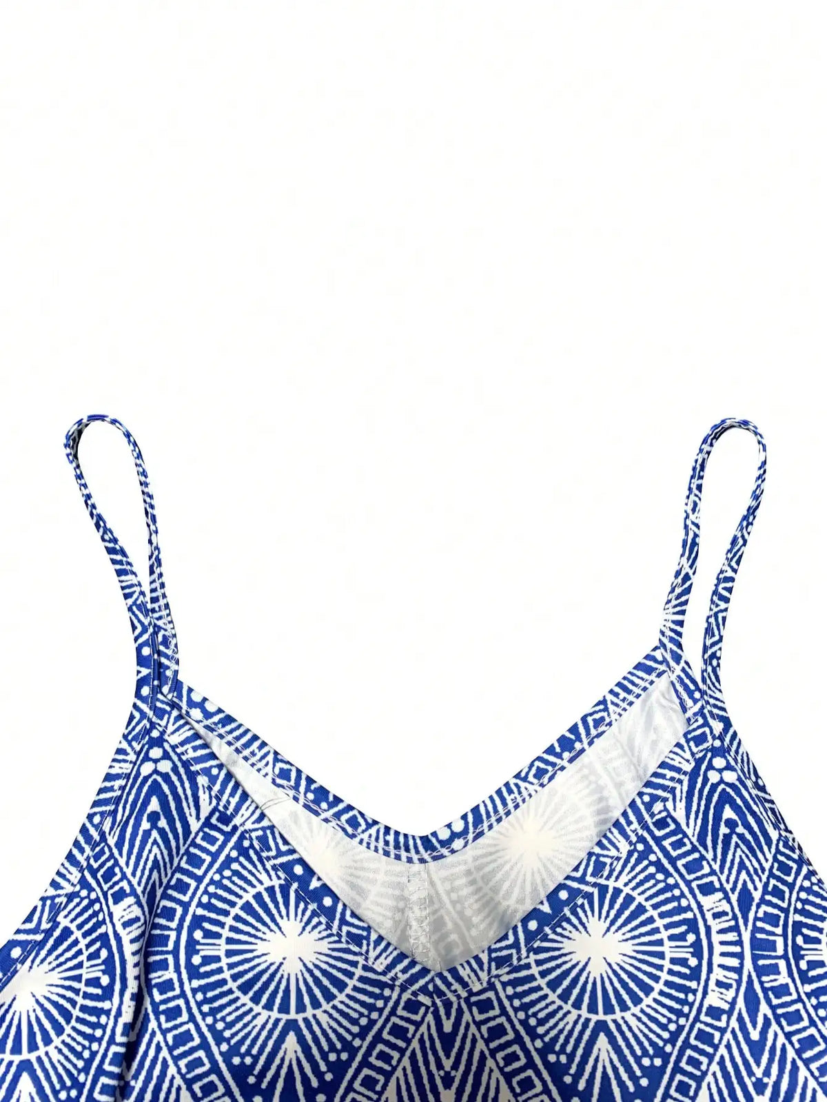 Women's Geometric Beach Slip Dress