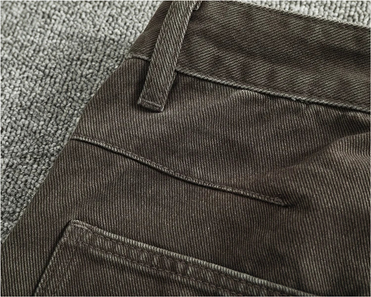 Men's Tailored Loose-Fit Cotton Cargo Pants