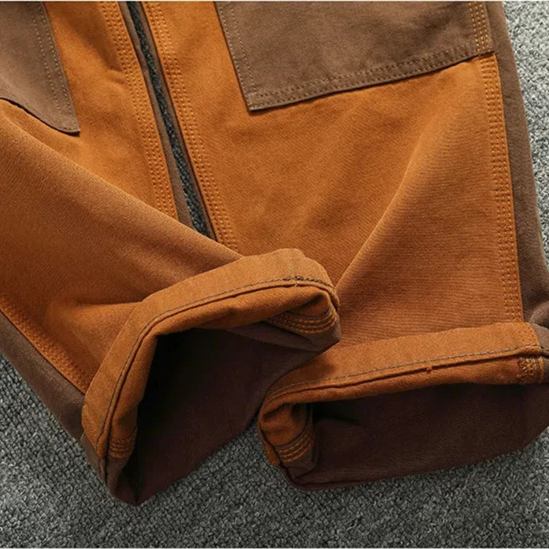 Pantaloni in tela pesante premium