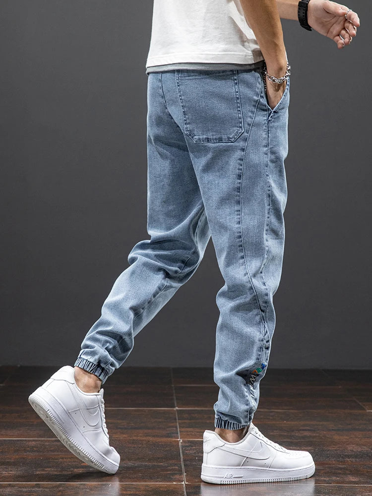 Men's Harem Jogger Cargo Jeans