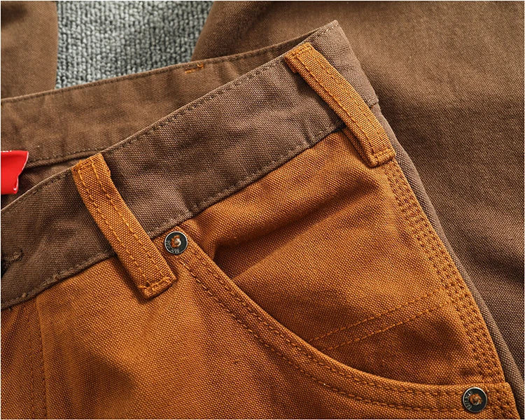 Pantaloni in tela pesante premium