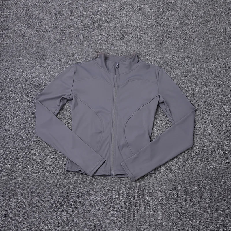 Giacca sportiva donna full-zip stile Y2K