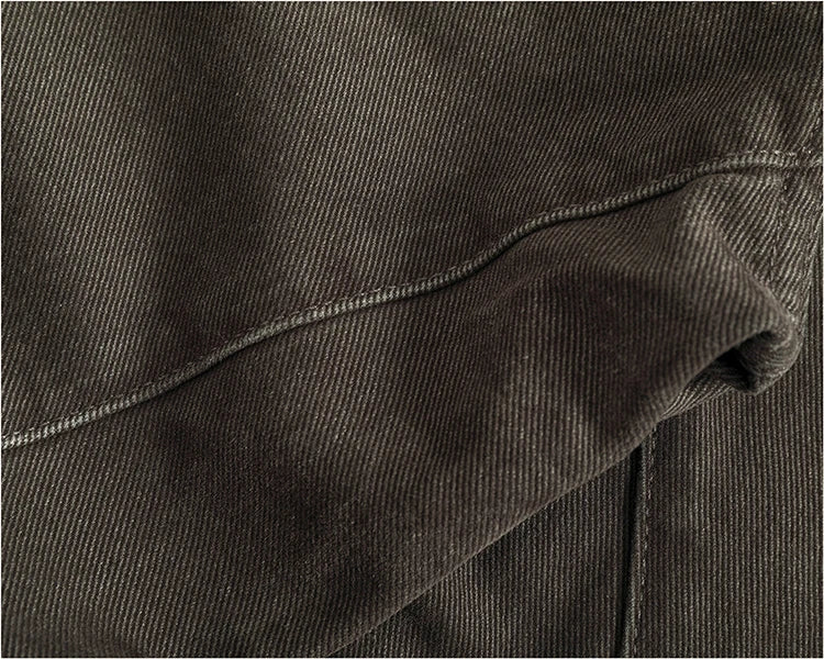 Men's Tailored Loose-Fit Cotton Cargo Pants
