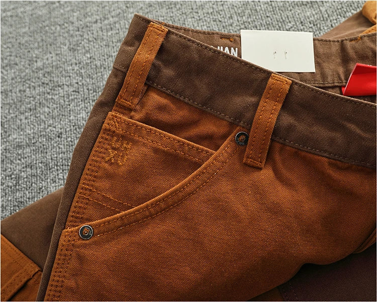 Pantaloni in tela pesante premium