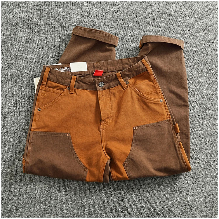 Pantaloni in tela pesante premium