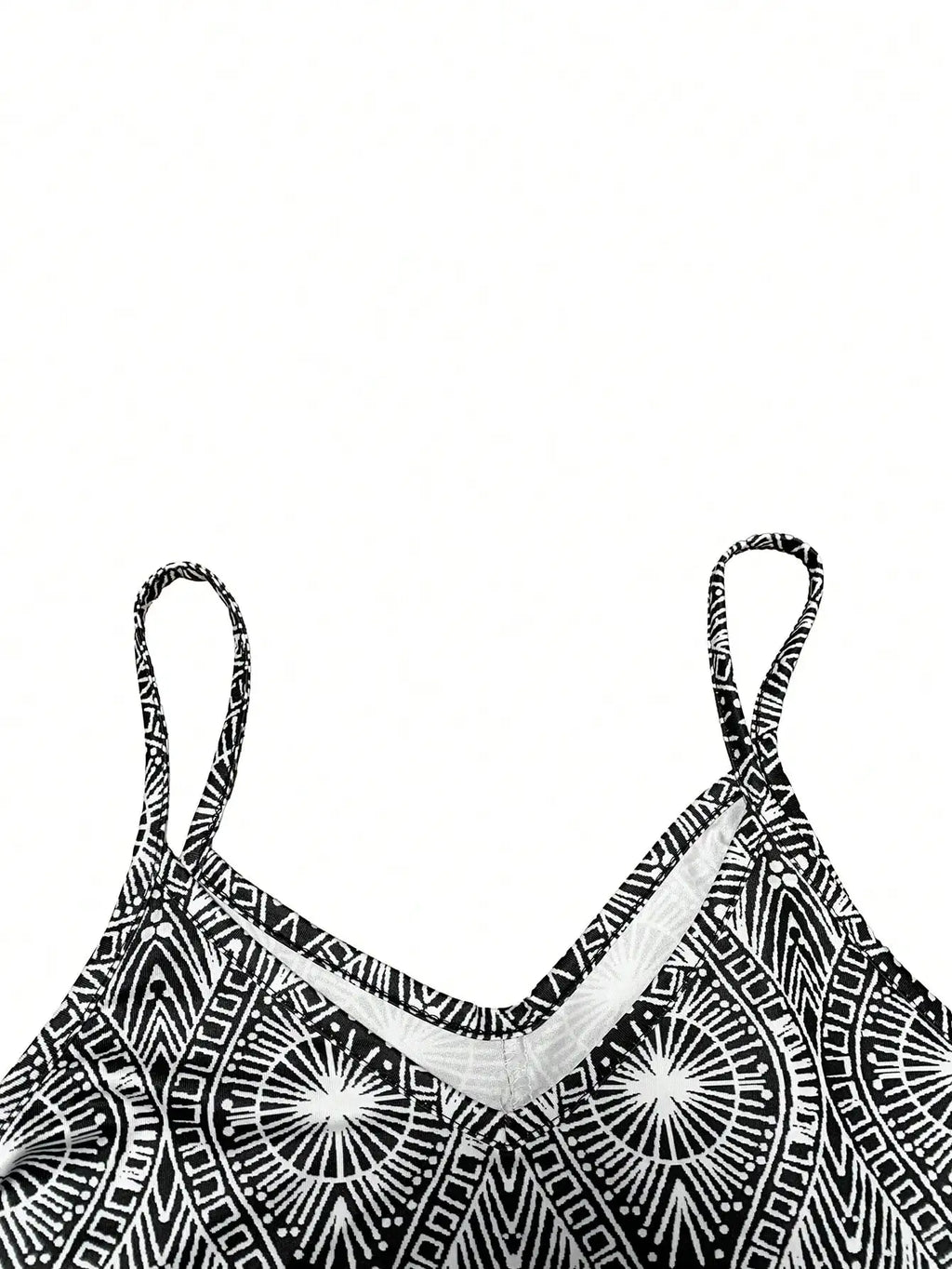 Women's Geometric Beach Slip Dress