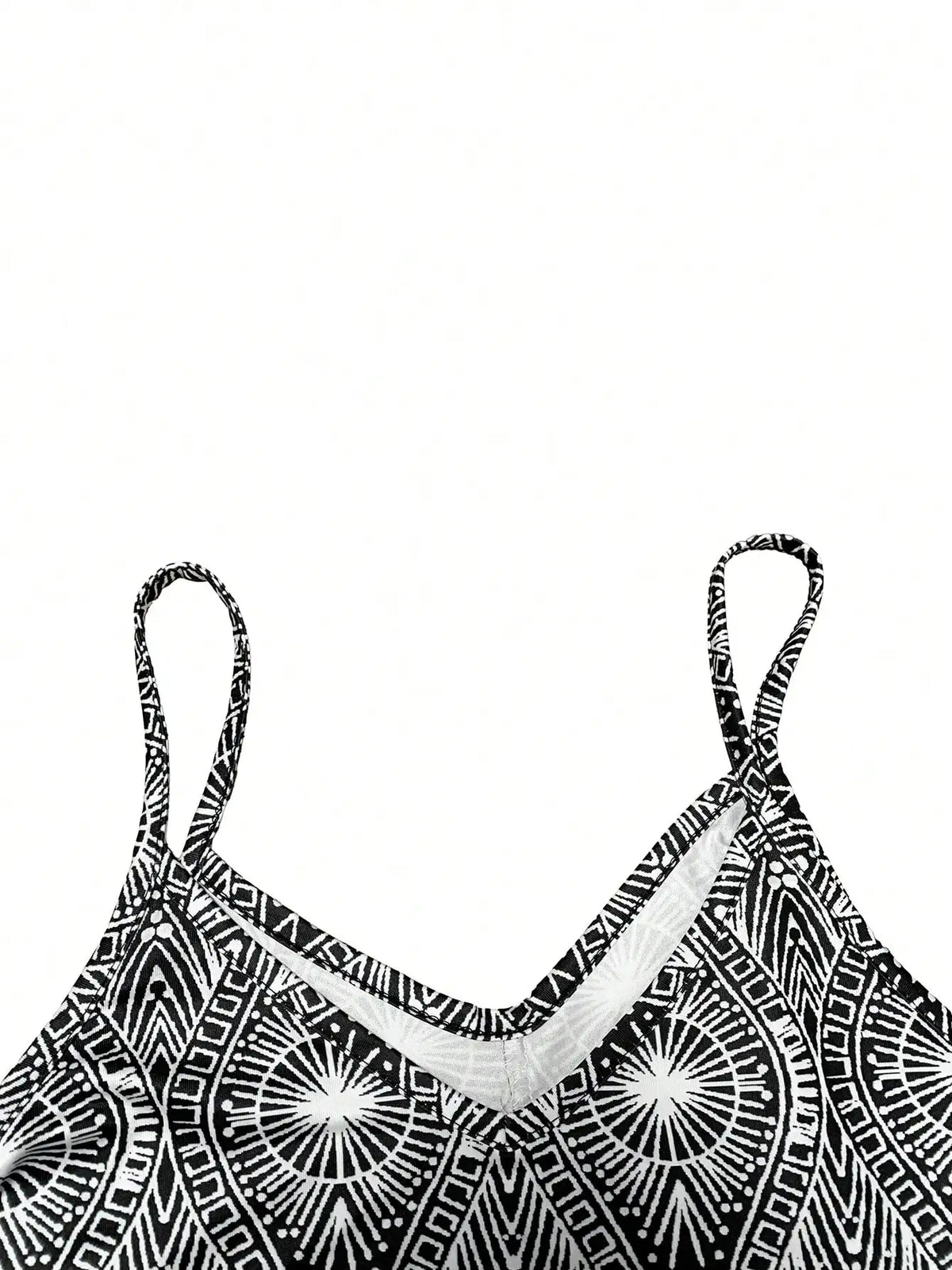 Women's Geometric Beach Slip Dress