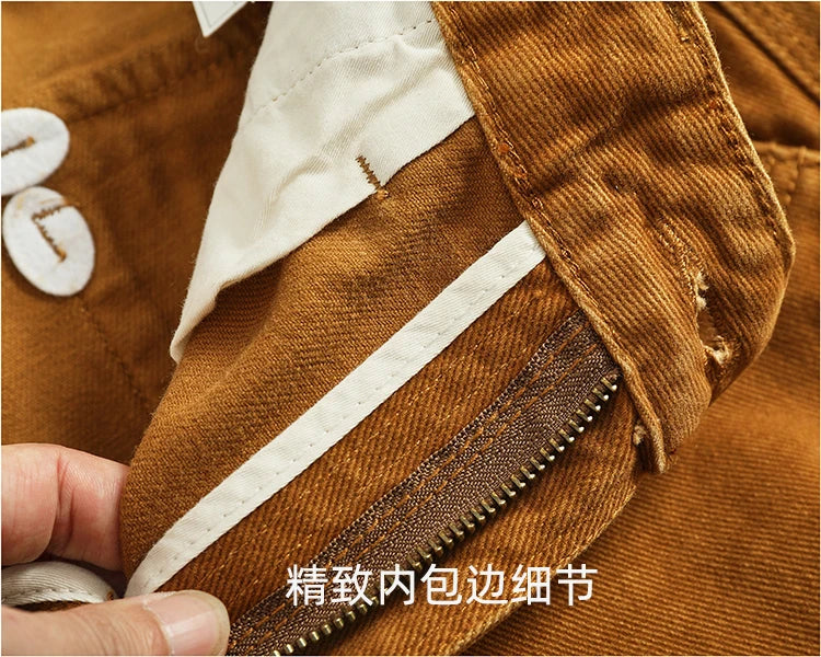 Jeans in twill di cotone scolpito in 3D