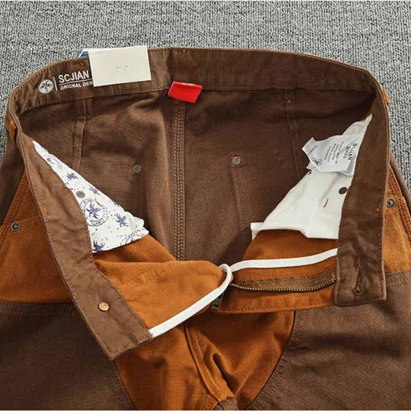 Pantaloni in tela pesante premium