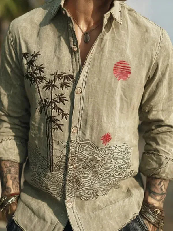 Men's Short-Sleeve Hawaiian Shirt