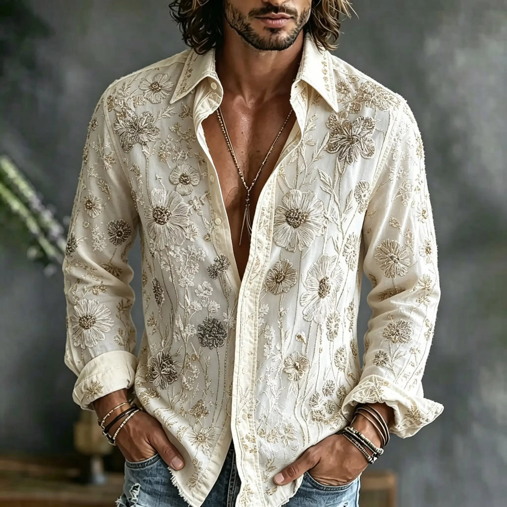 Camicia hawaiana a maniche corte Resort Tropic