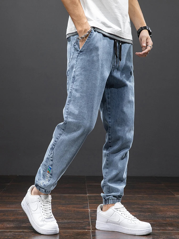 Men's Harem Jogger Cargo Jeans