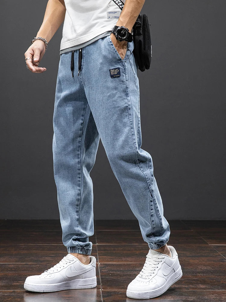Men's Harem Jogger Cargo Jeans