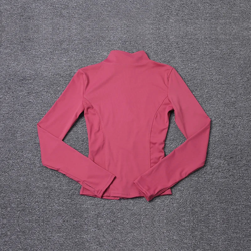 Giacca sportiva donna full-zip stile Y2K